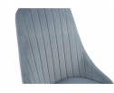 Стул на металлокаркасе Kora light blue / black в Кургане