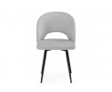 Стул на металлокаркасе Курбис светло-серый (zd 960) / черный в Кургане