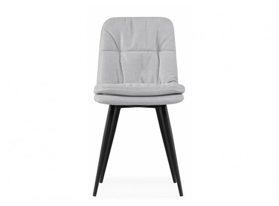 Стул на металлокаркасе Майк светло-серый / черный в Кургане