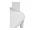 Стул на металлокаркасе Palma white / white and gold в Кургане