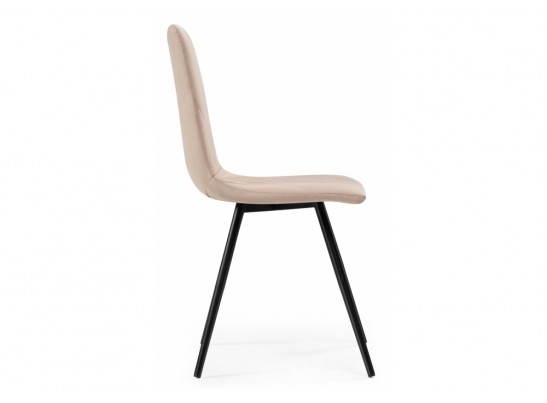 Стул на металлокаркасе Персея velutto 05 / черный в Кургане