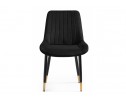 Стул на металлокаркасе Seda 1 black / gold / black в Кургане