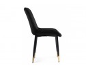 Стул на металлокаркасе Seda 1 black / gold / black в Кургане