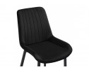 Стул на металлокаркасе Seda 1 black / gold / black в Кургане