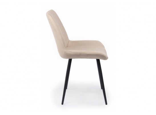 Стул на металлокаркасе Седа бежевый (zd 210) / черный в Кургане