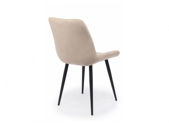 Стул на металлокаркасе Седа бежевый (zd 210) / черный в Кургане