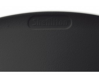 Стул на металлокаркасе SHT-ST19 / S107 черный / черный / хром лак