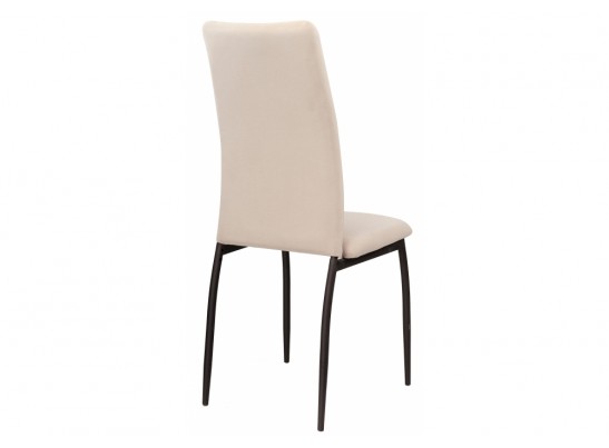 Стул на металлокаркасе Tod beige / black в Кургане