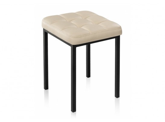 Табурет Байя кожзам d1 / черный матовый в Кургане