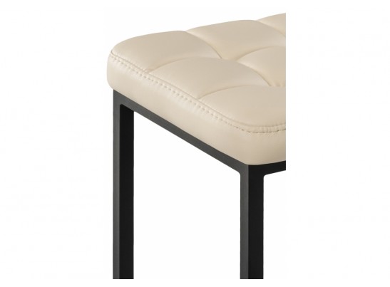 Табурет Байя кожзам d1 / черный матовый в Кургане