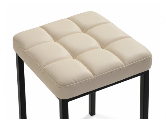 Табурет Байя кожзам d1 / черный матовый в Кургане