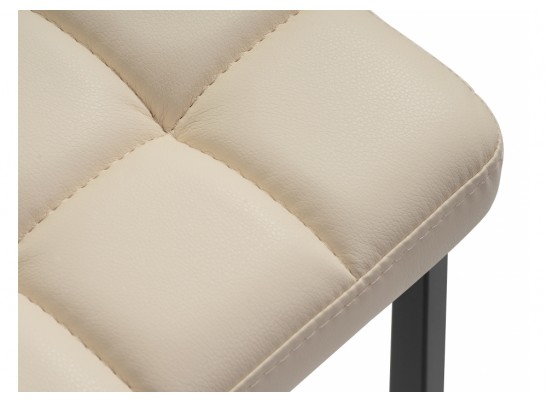 Табурет Байя кожзам d1 / черный матовый в Кургане