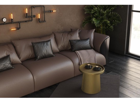 Журнальный стол Sheffilton SHT-CT94 патина золотая в Кургане