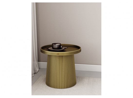 Журнальный стол Sheffilton SHT-CT94 патина золотая в Кургане