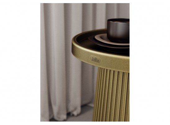 Журнальный стол Sheffilton SHT-CT94 патина золотая в Кургане