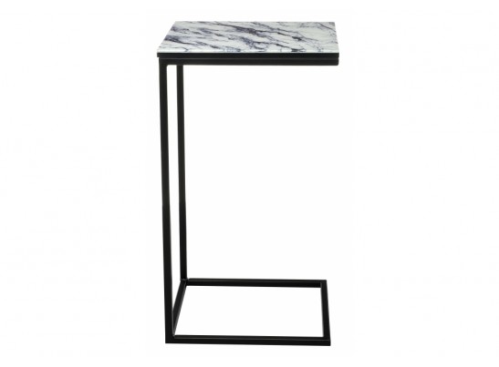 Журнальный столик Геркулес белый мрамор в Кургане