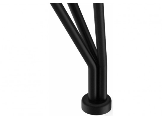 Журнальный столик Sheffilton SHT-TU29/H36/ЛДСП 60/60 белый / черный муар в Кургане