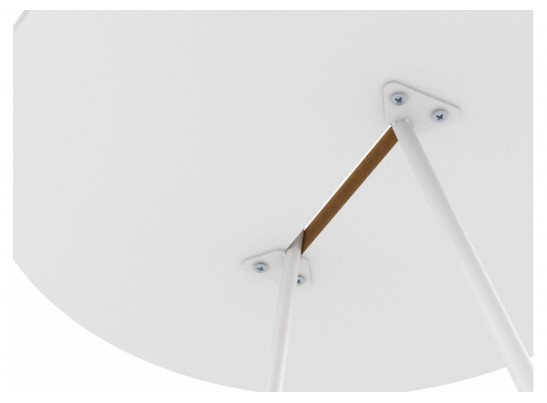 Журнальный столик SHT-CT36 морская галька / белый муар в Кургане