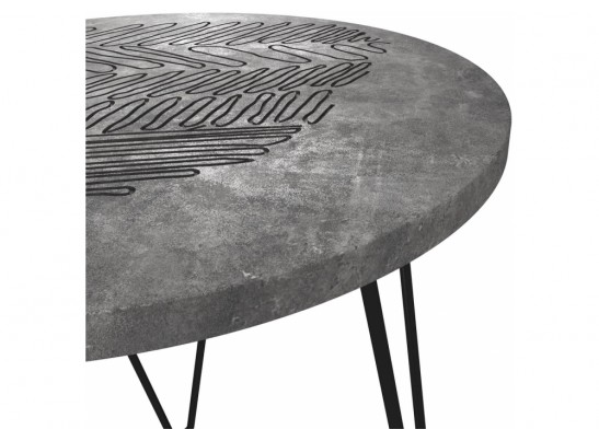 Журнальный столик SHT-CT79-1 мокрый асфальт / черный муар в Кургане