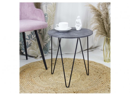 Журнальный столик SHT-CT79-1 мокрый асфальт / черный муар в Кургане