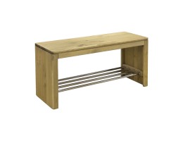 Тумба для обуви КМ-0069 из массива сосны