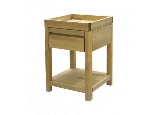 Тумба КМ-0069 40x60 из массива сосны