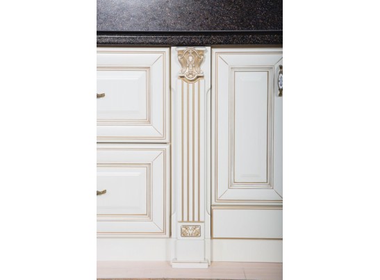 Кухня Патриция 11 (3,9 м) крем перламутр