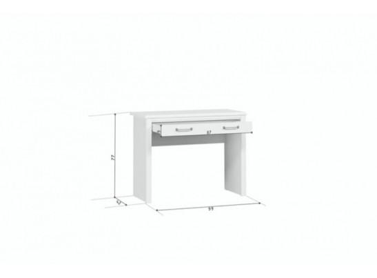 Стол туалетный Стилиус B169-TOL