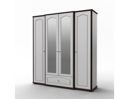 Шкаф для одежды 4Д1Я Сицилия