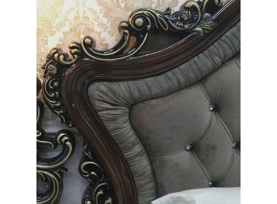 Кровать двуспальная Джоконда (корень дуба)