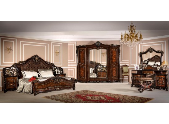 Кровать двуспальная Джоконда (корень дуба)