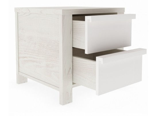 Тумбочка Crusoe White