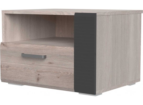Тумба прикроватная Bravo Бриз Дуб Нельсон/Смоки Софт/Дуб Ниагара
