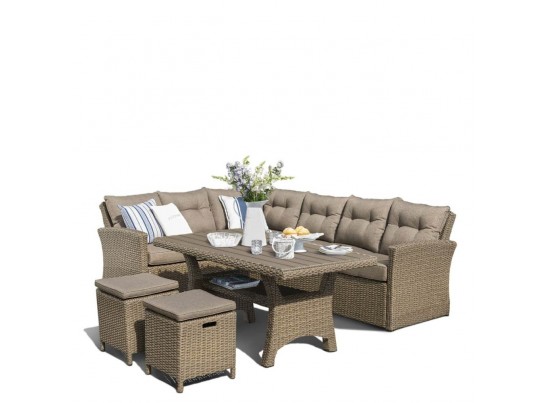 Комплект плетеной мебели AFM-307B Beige в Кургане