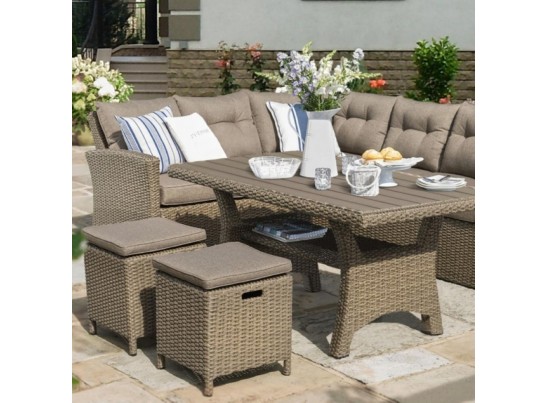 Комплект плетеной мебели AFM-307B Beige в Кургане