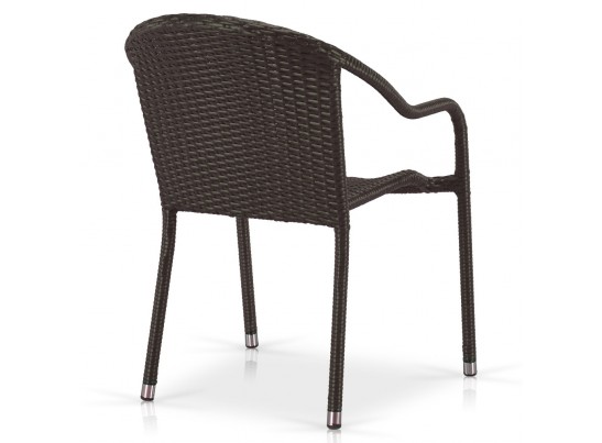 Плетеное кресло из искусственного ротанга AFM-318A-Brown в Кургане