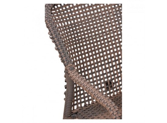 Плетеное кресло из искусственного ротанга Y35G-W1289 Pale в Кургане