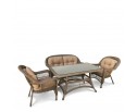 Комплект плетеной мебели T130Bg/LV520BB-Beige_Beige в Кургане