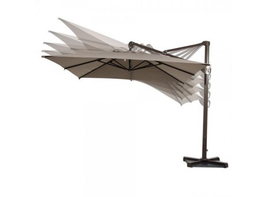 Зонт для кафе AFM-300SQB-Beige (3,0x3,0)