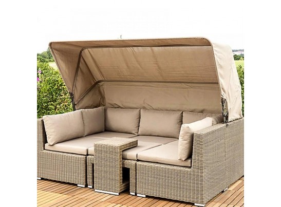 Диван-трансформер из искусственного ротанга AFM-320 Beige