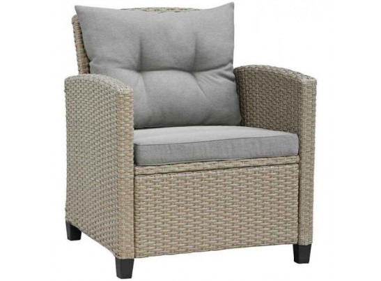 Плетеный комплект мебели с диваном AFM-804B Beige