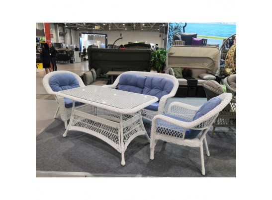 Комплект плетеной мебели T130-LV-520 White