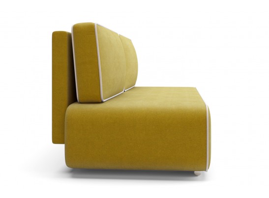 Диван прямой Уно, Горчичный