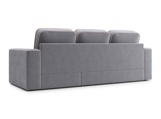 Угловой диван-кровать Астон, Светло-серый