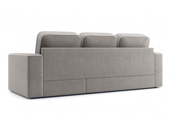 Угловой диван-кровать Астон, Пепельный-бежевый