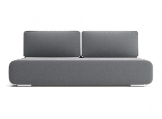 Диван прямой Уно, Светло-серый