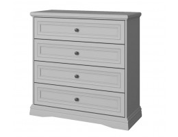 Комод Валенсия 4S серый