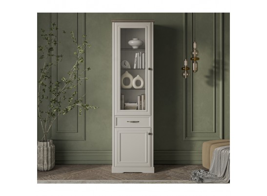 Шкаф с витриной 1V1D1S TOSCANA в Кургане