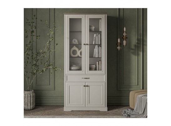 Шкаф с витриной 2V2D1S TOSCANA в Кургане