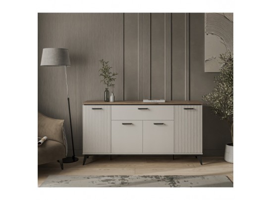 VINATI, Тумба 4D1S. Цвет ПЕРСИДСКИЙ ЖЕМЧУГ/ АМАРОК